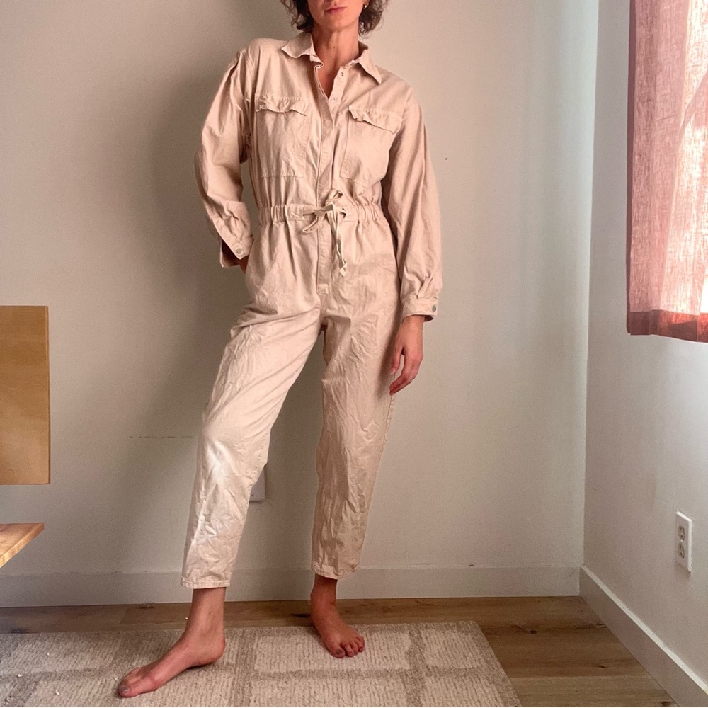 Good American Cinched Utilitarian Jumpsuit